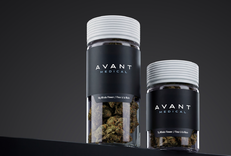 Avant Medical whole flower jars